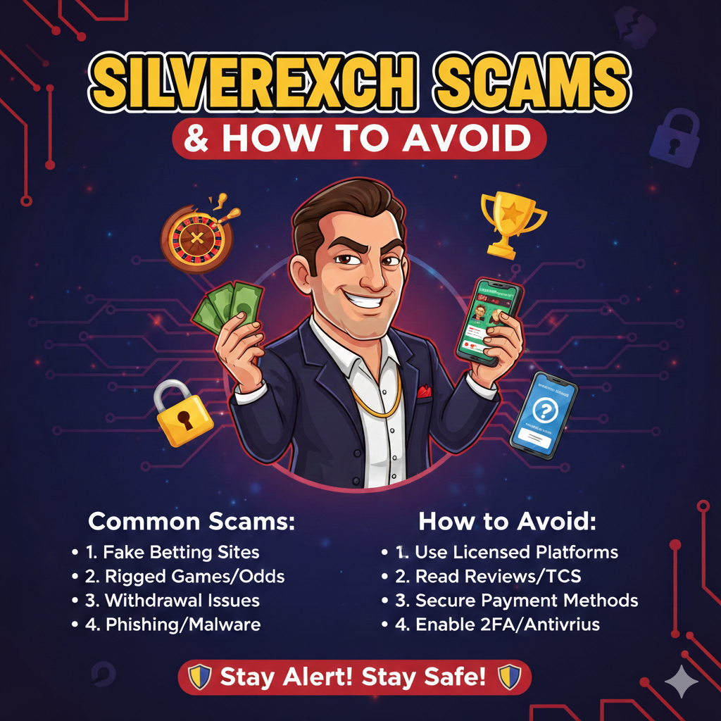 Scams & How to Avoid trusted silverexch banner
