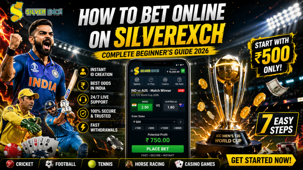 How To Bet Online on Silverexch complete beginner guide