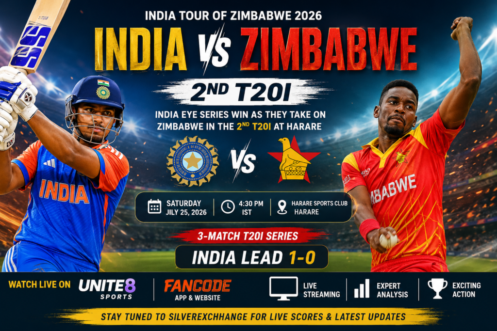 india vs zimbabwe 2nd t20i