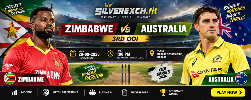 Zimbabwe vs Australia 3rd ODI